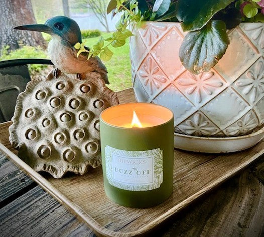 Citronella & Lavender 12.5 oz - Outdoor Wood Wick Candle