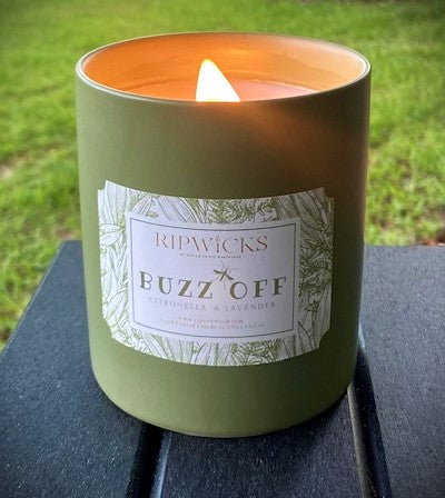 Wood Wick Outdoor Candle - Citronella & Lavender