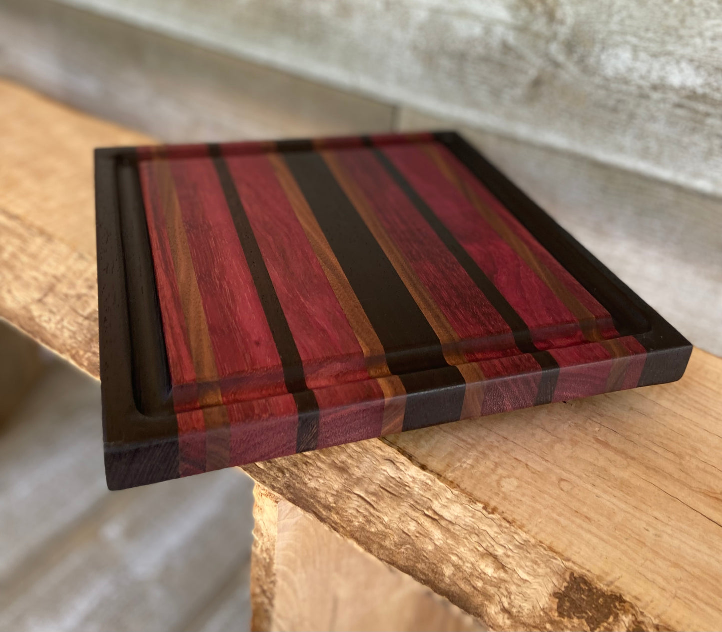 Medium Cutting Board - Walnut, Maple, Teak